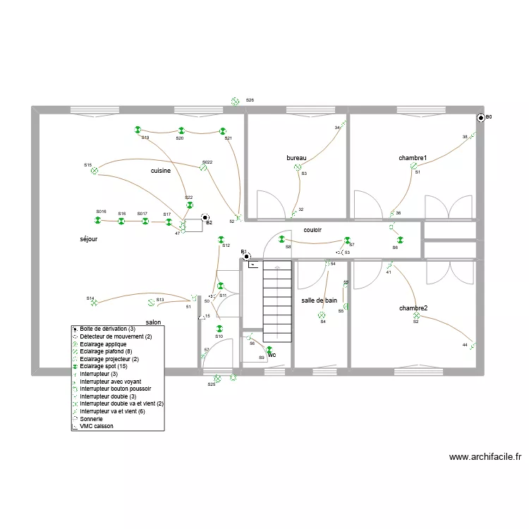 florian 1 Etage ecl. Plan de 