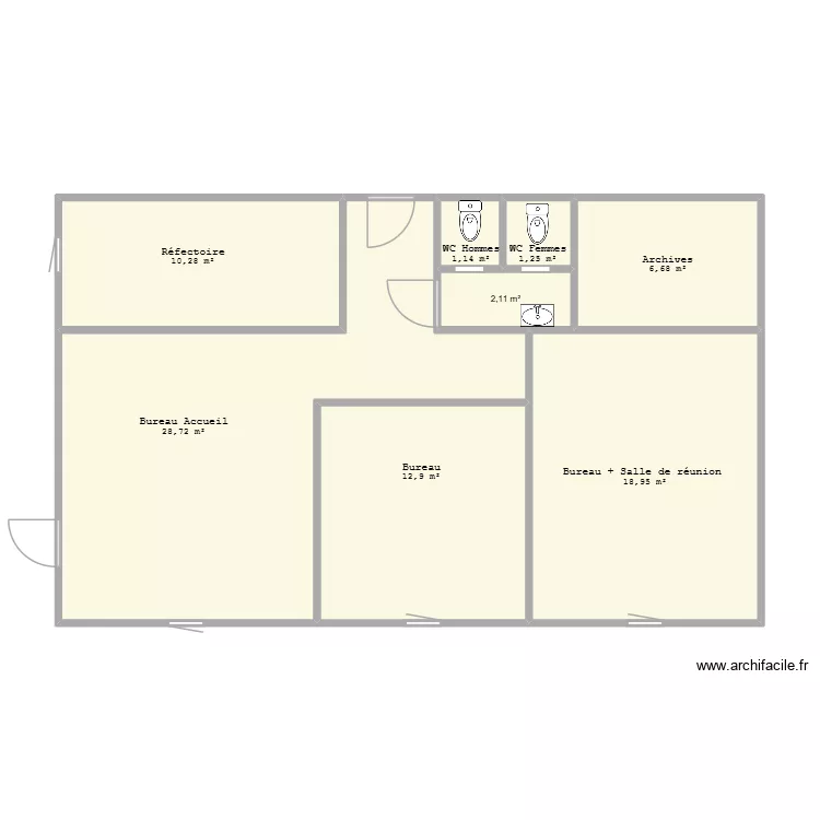 ANGER Christophe. Plan de 