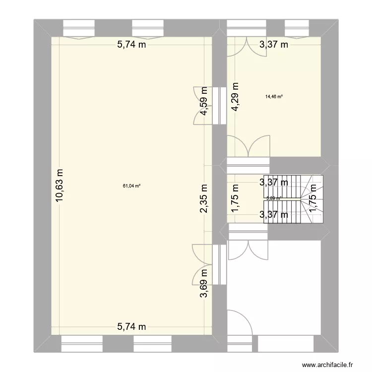FLORIAN CANDICE. Plan de 3 et 81 m² FLORIAN CANDICE. Plan de 3 et 81 m²