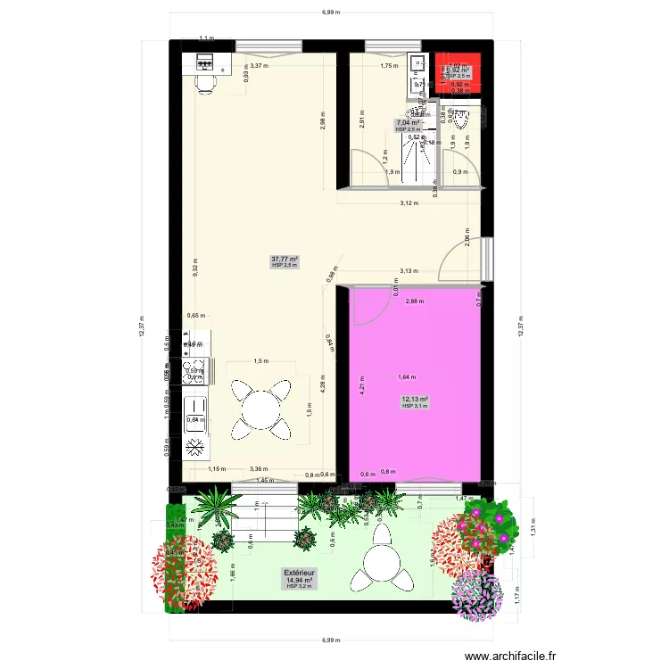 sevres 14. Plan de 5 et 73 m² sevres 14. Plan de 5 et 73 m²