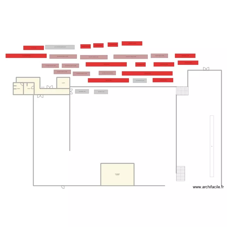 BOURSE. Plan de 5 Pièces et 47 m²