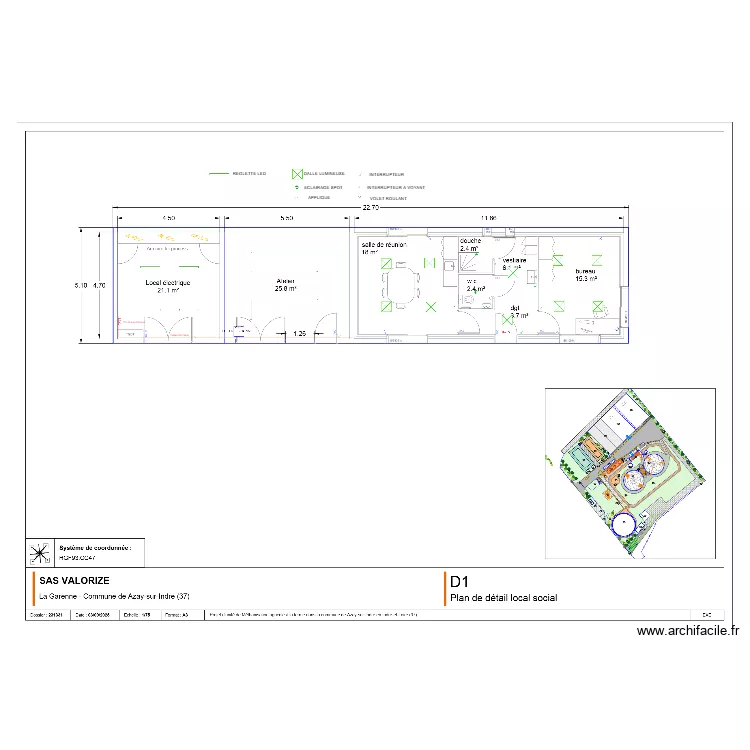 plan elec lumiere meta. Plan de 