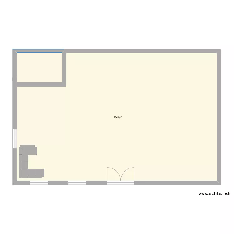 Maison de reve. Plan de 