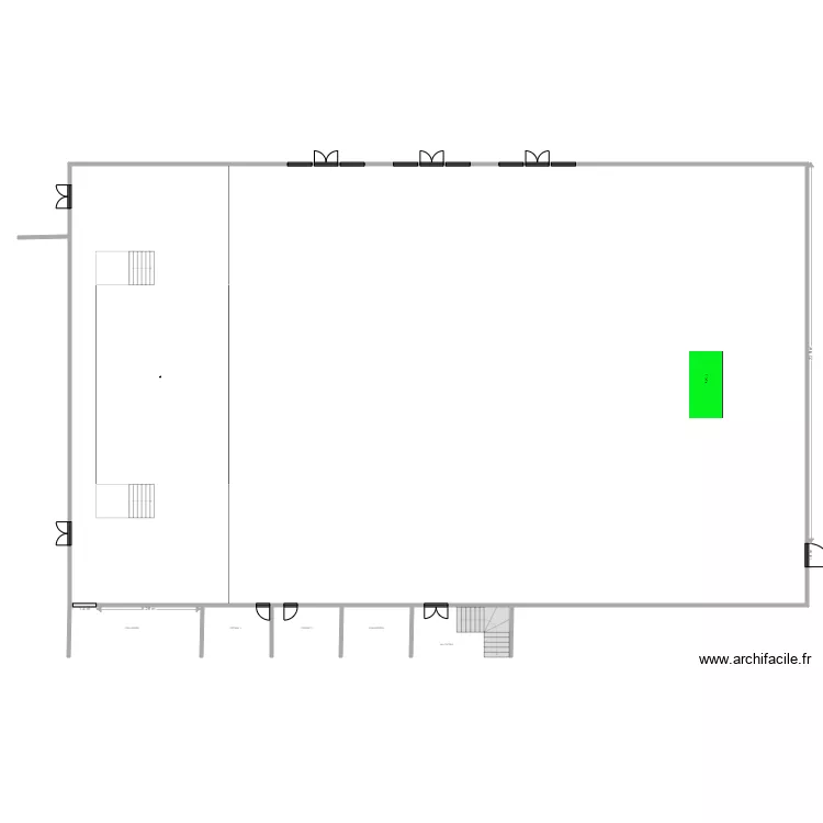 Complexe La Sens&eacute;e rolling stones 2025. Plan de 