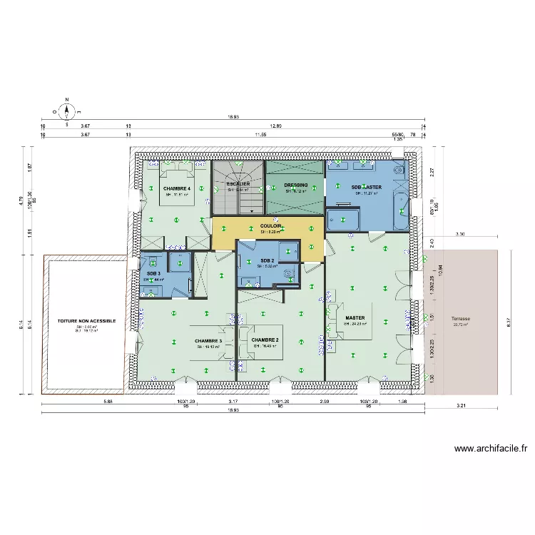 migraniers etage. Plan de migraniers etage. Plan de