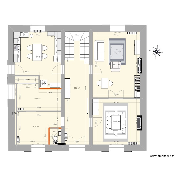 RDC Mouliherne - V2 bis. Plan de 0 pièce et 0 m2