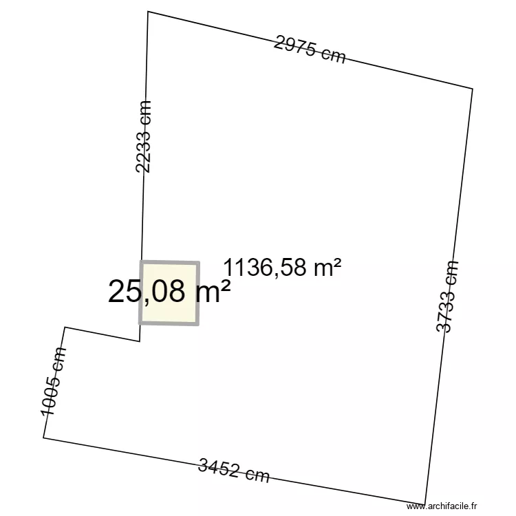 M&eacute;rignac. Plan de 