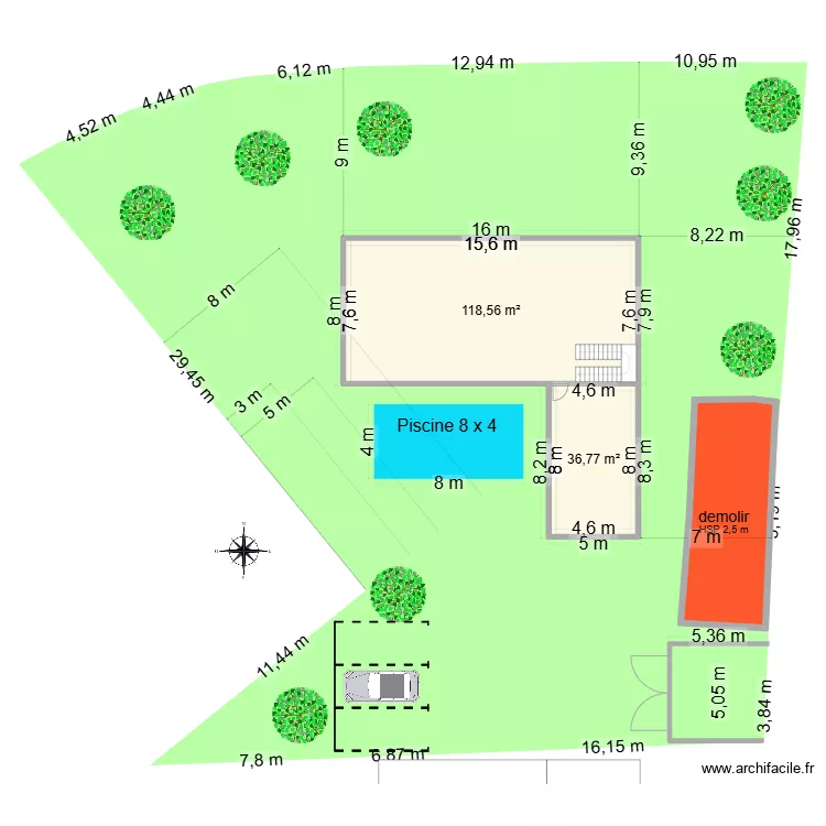 peymenade 2 cadastre 3. Plan de 