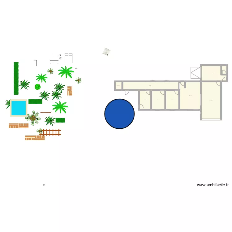 brassempouy 3. Plan de 8  et 123 m²