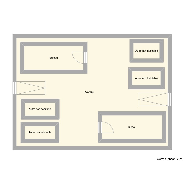 séquence 4. Plan de 7 pièces et 101 m2