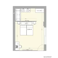 Chambre parentale / Salle de jeux sans WC