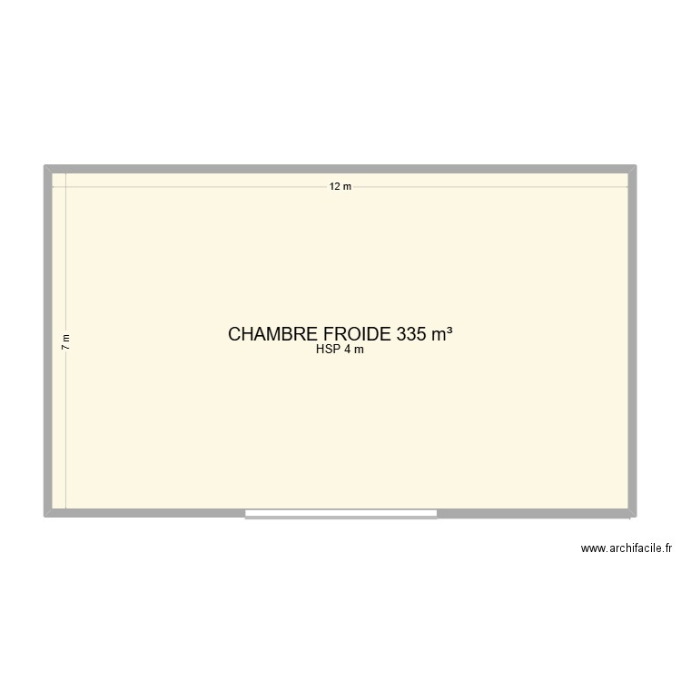 cf355m3. Plan de 1 pièce et 84 m2