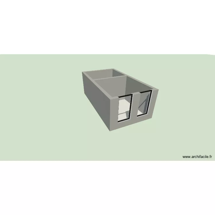 Ursulines. Plan de 2 et 21 m² Ursulines. Plan de 2 et 21 m²