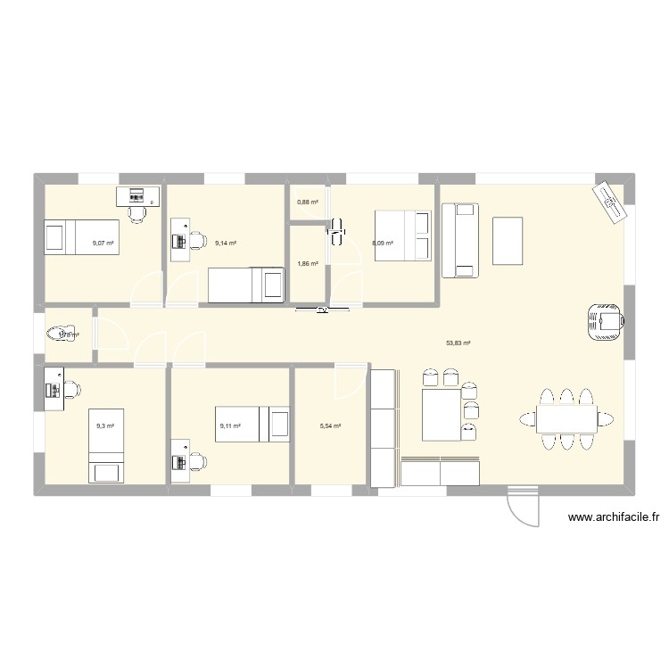 maison future lemaire. Plan de 0 pièce et 0 m2