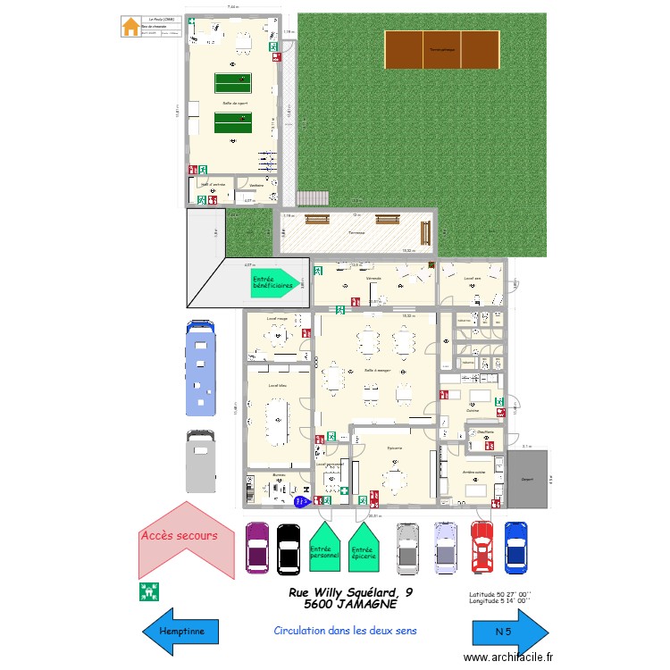 plan pouly. Plan de 22 pièces et 496 m2