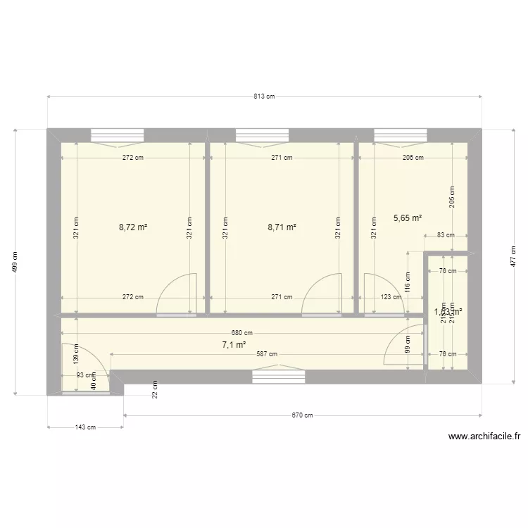 tondutti base. Plan de 5 et 32 m² tondutti base. Plan de 5 et 32 m²