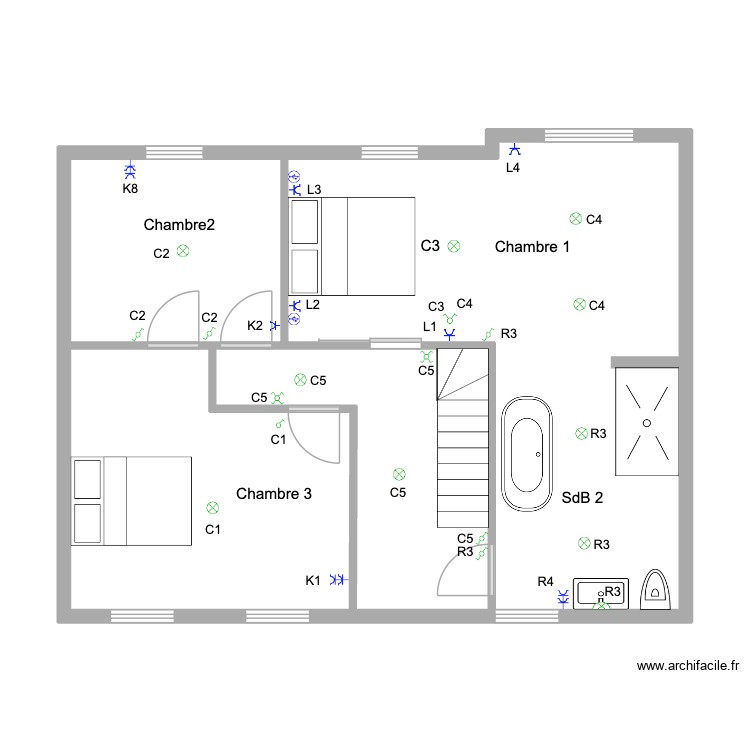 FANFAN 1ER elect. Plan de 0 pièce et 0 m2