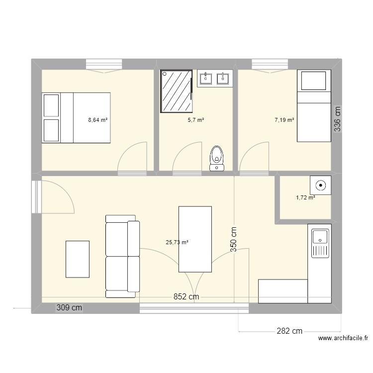 maisppppppp. Plan de 0 pièce et 0 m2