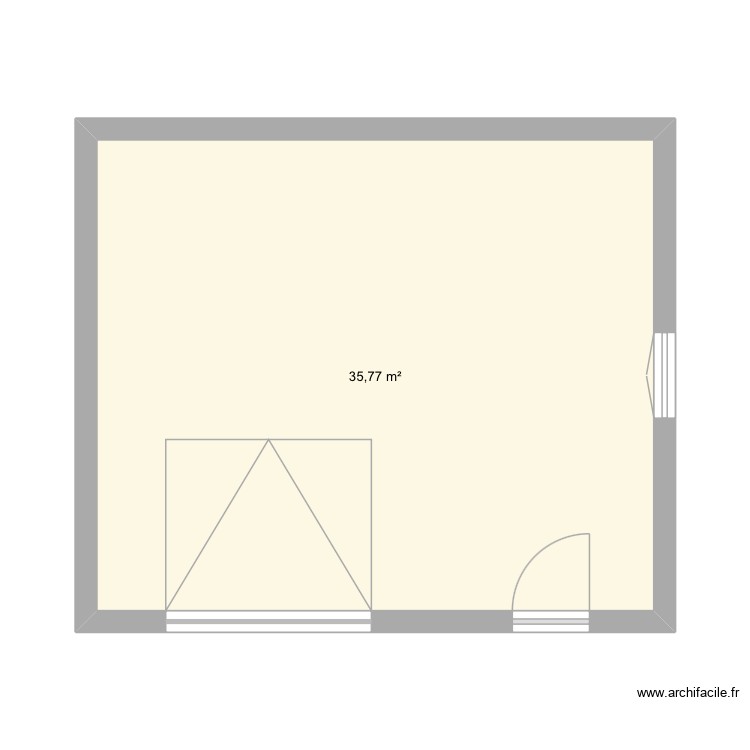 Plan garage. Plan de 0 pièce et 0 m2 Plan garage. Plan de 0 pièce et 0 m2