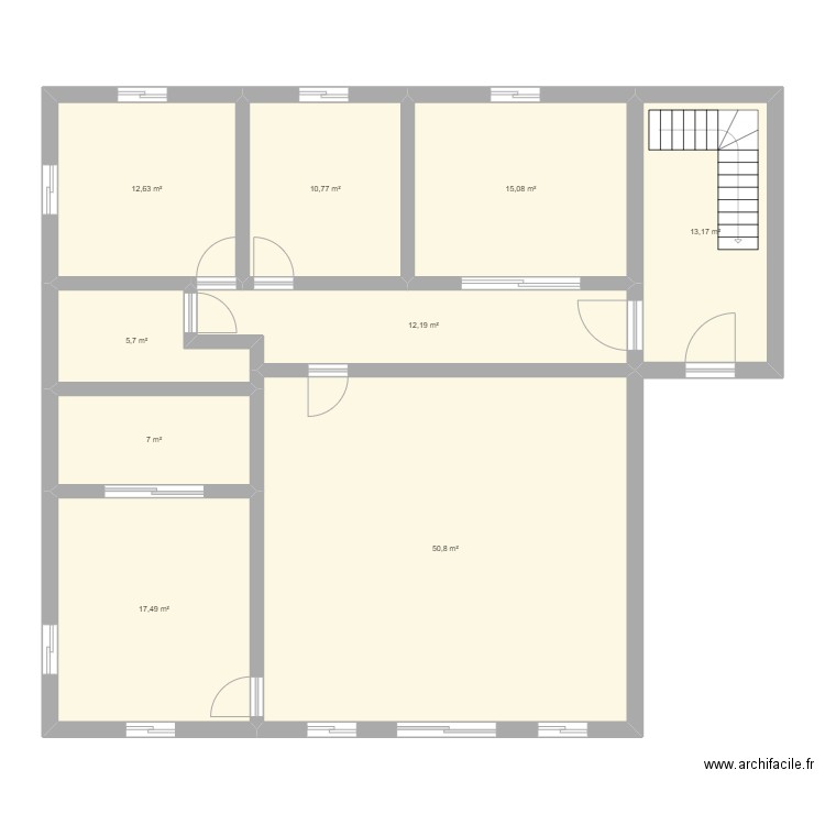 Plan 1. Plan de 0 pièce et 0 m2