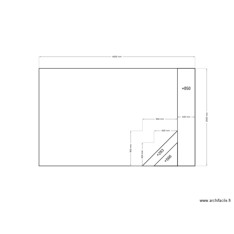 Dussaud. Plan de 0 pièce et 0 m2