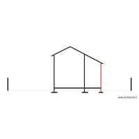 plan de coupe du terrain