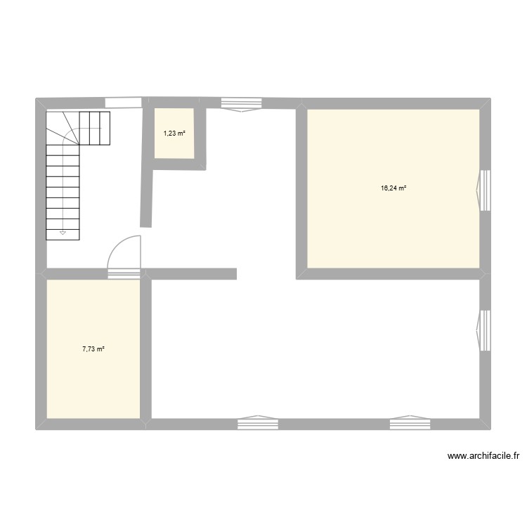 mais1. Plan de 0 pièce et 0 m2