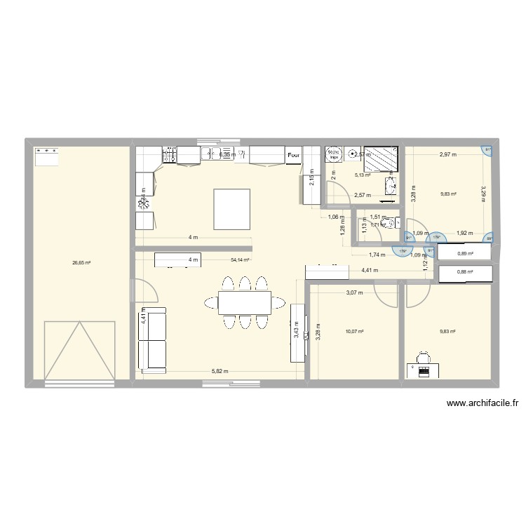 ESSAI 2+. Plan de 0 pièce et 0 m2