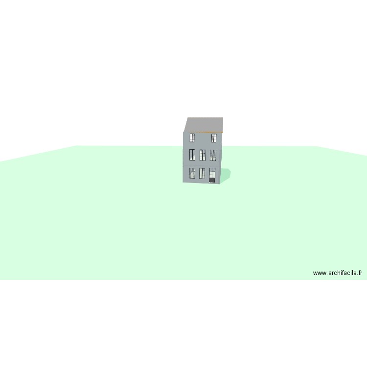 quai maupassant. Plan de 4 pièces et 126 m2