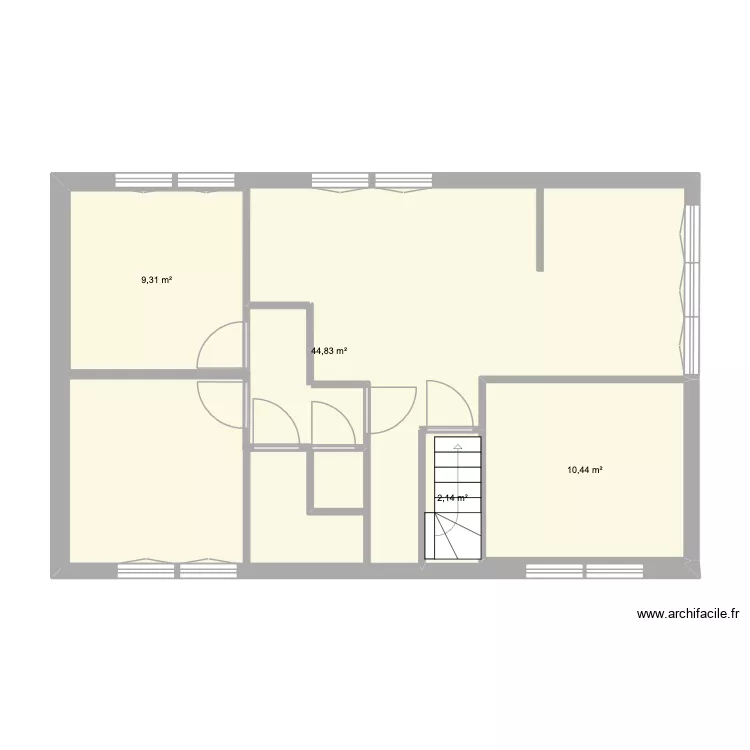 Prairie 2. Plan de 4 et 78 m² Prairie 2. Plan de 4 et 78 m²