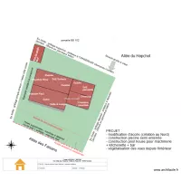 Plan de masse Faisans Projet