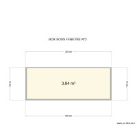 BOX SOUS FENETRE N° 2