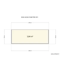 BOX SOUS FENETRE N&deg; 2