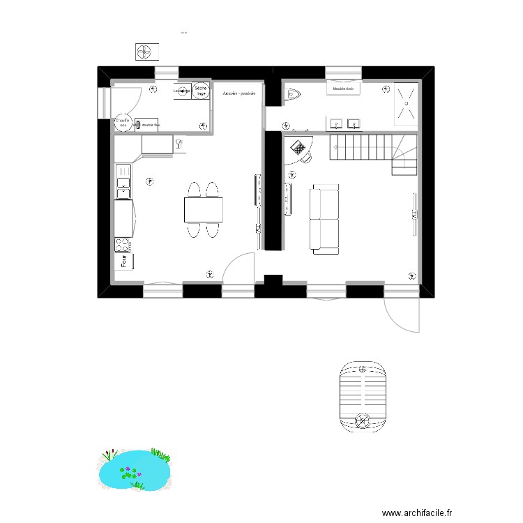 avec salon 30072025. Plan de 0 pièce et 0 m2