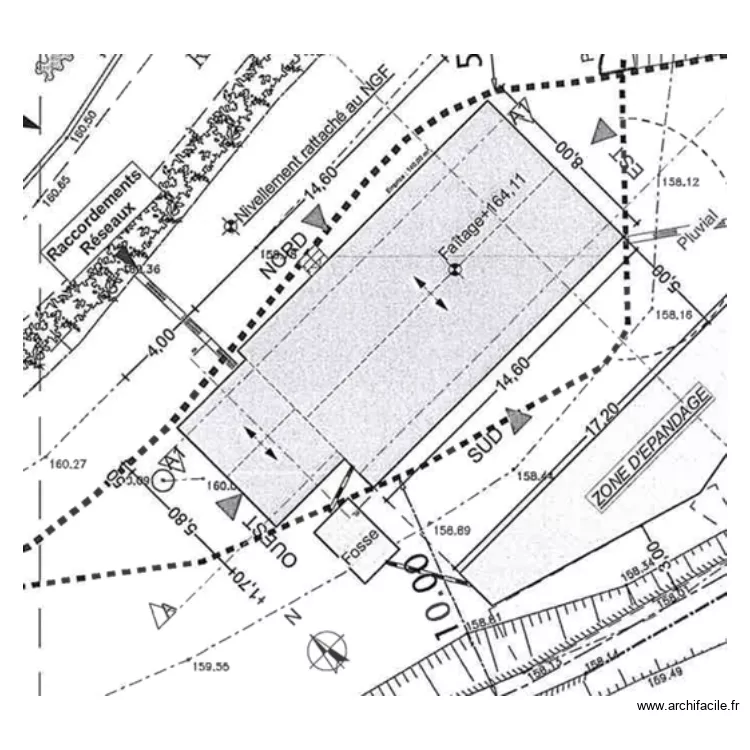 plan dessus ales. Plan de 