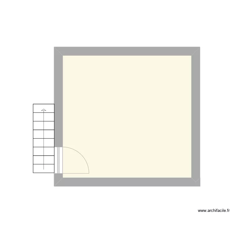 Croquis maison. Plan de 