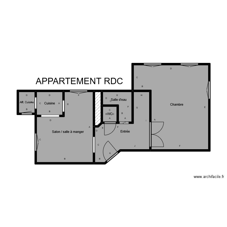 bregardis ami 2. Plan de 8 pièces et 40 m2