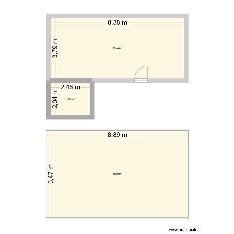 Renovation vieille maison. Plan de 0 pièce et 0 m2