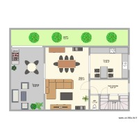 Maison Ougrée RDC avec cotes