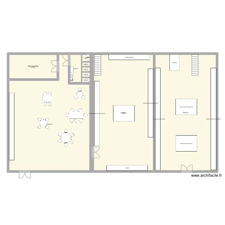 psg etage 1. Plan de 