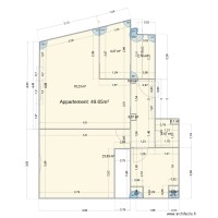 plan 4ème étage Les Ecrins