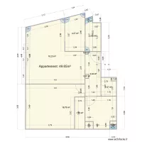 plan 4&egrave;me &eacute;tage Les Ecrins
