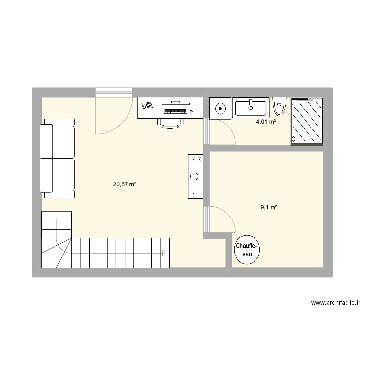 cave. Plan de 0 pièce et 0 m2
