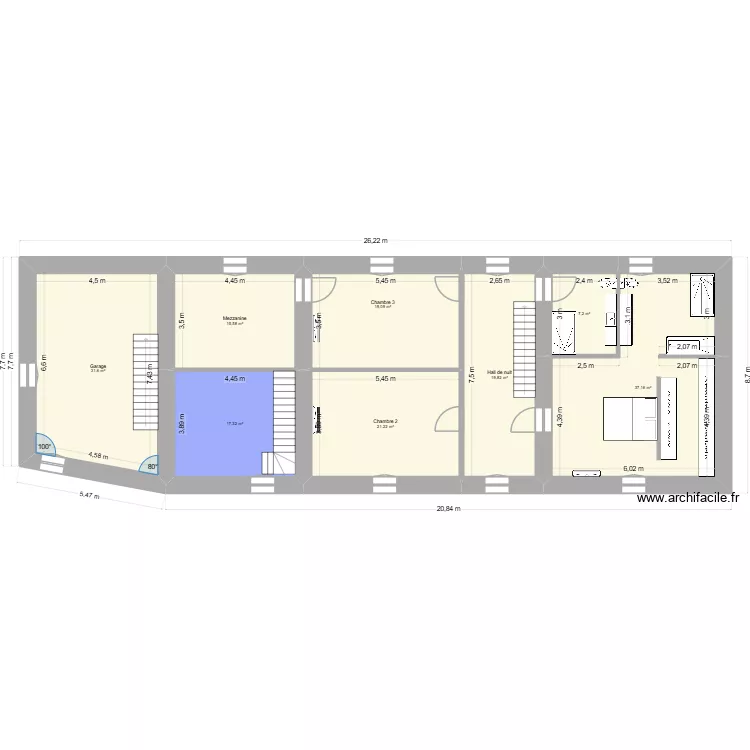 1er Schaltin.. Plan de 8 et 169 m² 1er Schaltin.. Plan de 8 et 169 m²