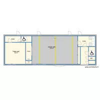 Salle d\'accueil avec doublage