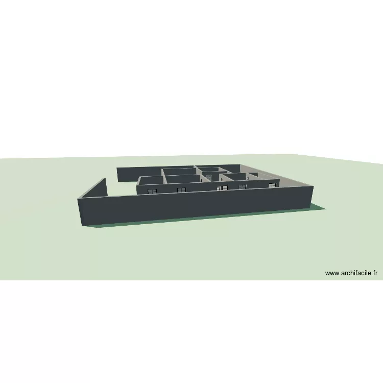 maison de christ. Plan de 5 et 127 m² maison de christ. Plan de 5 et 127 m²