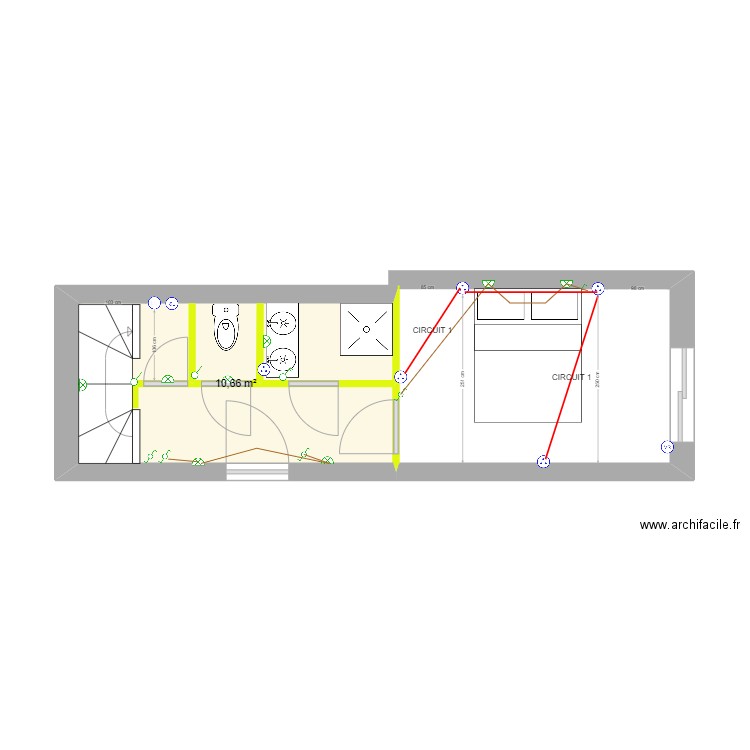 MONNIER. Plan de 0 pièce et 0 m2