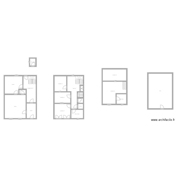 350601166. Plan de 19 pièces et 207 m2