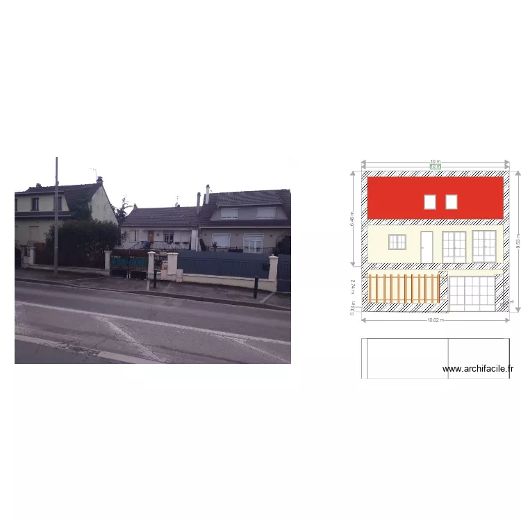 Plan de portail. Plan de 