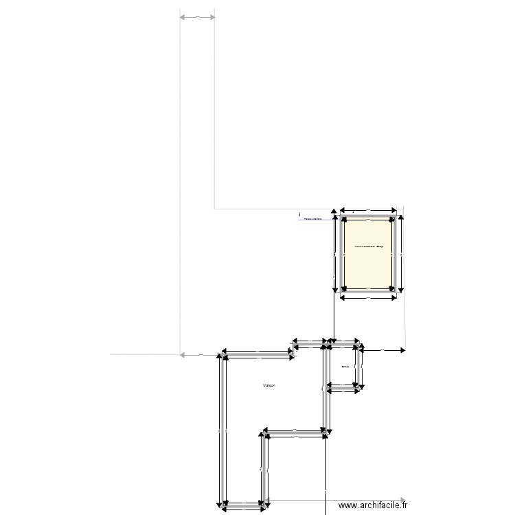 Plan masse  V0. Plan de 0 pièce et 0 m2